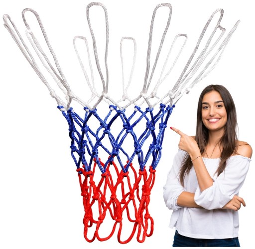 METEOR sieť na basketbalový kôš 2 kusy Set Multicolor SOLID