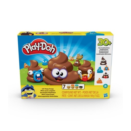 PLAY-DOH CAKE POOP TROOP FUNNY POOP E8584