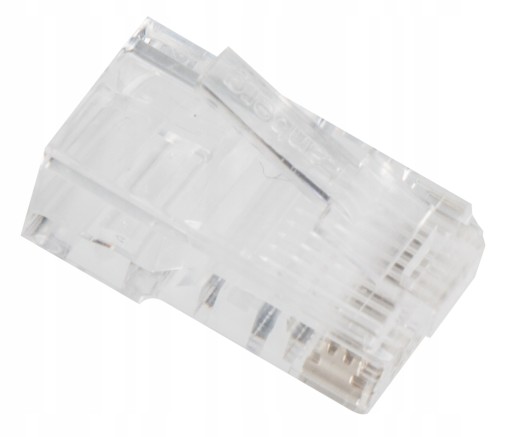 ZÁSTRČKA INTERNETOVÁ ZÁSTRČKA RJ45 8P8C ZLATÁ 4 KS