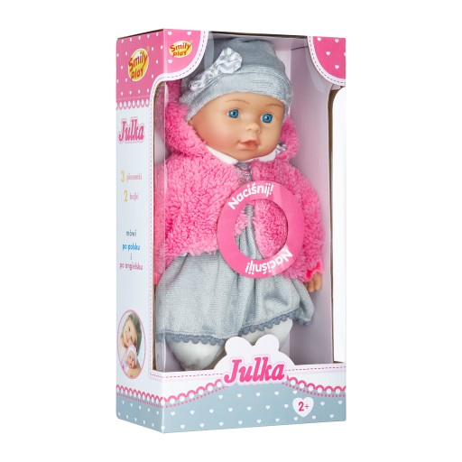KARTÓNOVÉ DARČEKOVÉ BALENIE PRE BÁBIKU 32 cm