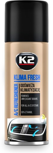 K2 KLIMA FRESH CLIMATION REMOVER CITRÓN DEZINFEKČNÝ PROSTRIEDOK