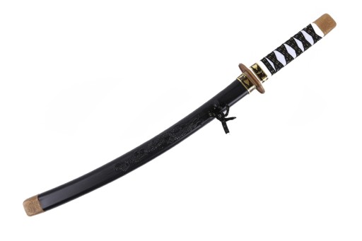 KATANA MEČ SAMURAJSKÝ BOJOVNÍK ČIERNY