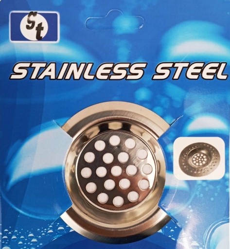 Sitko Sitko Drezový odtokový filter, nehrdzavejúca oceľ, 6,5 cm