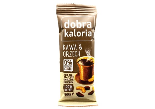 Dobrá kalorická tyčinka Coffee & Orech 35g
