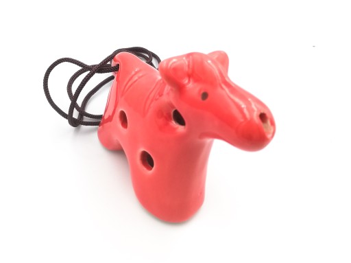 OKARYNA 6o HORSE červená + tabulatúra zadarmo