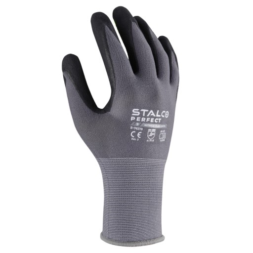 NITRILE FLEX DOTS NYLONOVÉ RUKAVICE VEĽ. 9 STALCO PERFECT S-76319