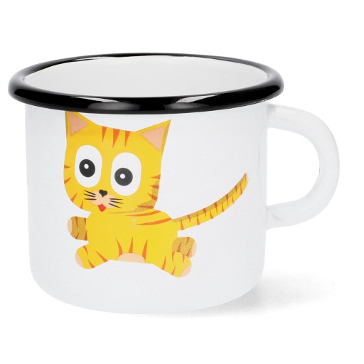 SMALTOVANÝ HRNČEK ŽIRAFA 500 ML