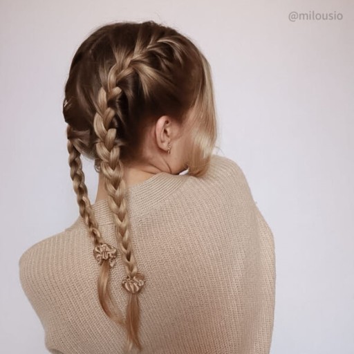 Mini-Mini zlatá hodvábna gumička - Milousio
