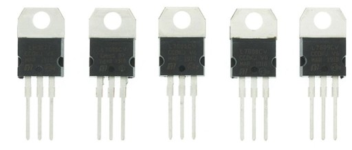 Stabilizátor L7805CV 5V 1,5A TO-220 (5 ks)