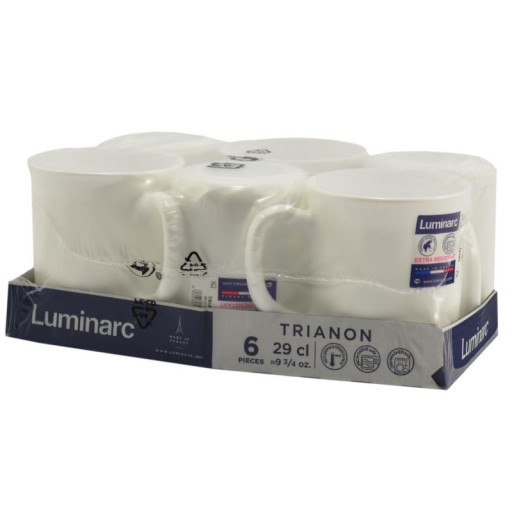 LUMINARC TRIANON WHITE Hrnček 250 ml