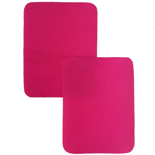 2 nažehľovacie ZÁPLATY TERMONÁŠATIA ružová fuchsiová