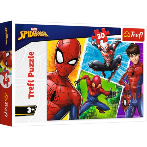 PUZZLE 30 EL - Spider-Man a Miguel, TREFL 18242