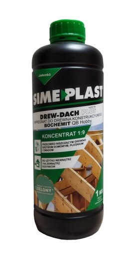 Impregnácia na krovy DREW-DACH PLUS Zelená 1kg