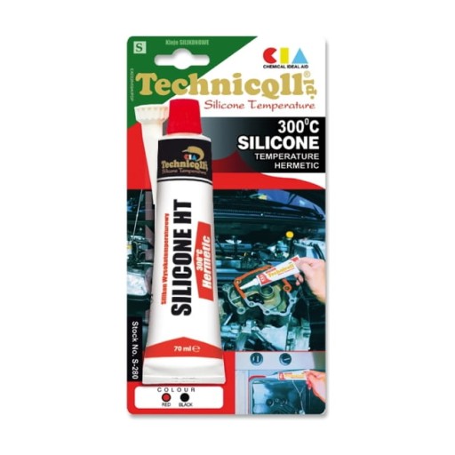 VYSOKOTEPLOTNÝ SILIKÓN. ČERVENÁ 70 ml