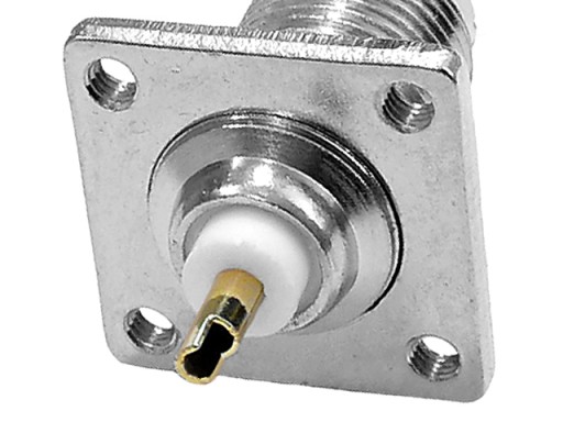 Panelová zásuvka TNC 50Ohm, typ K, spájkovaná