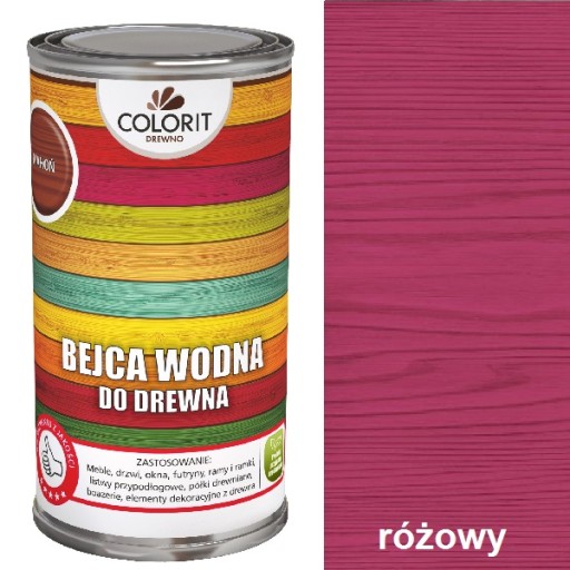 Moridlo na drevo na vodnej báze COLORIT 0,5 l MODRÁ