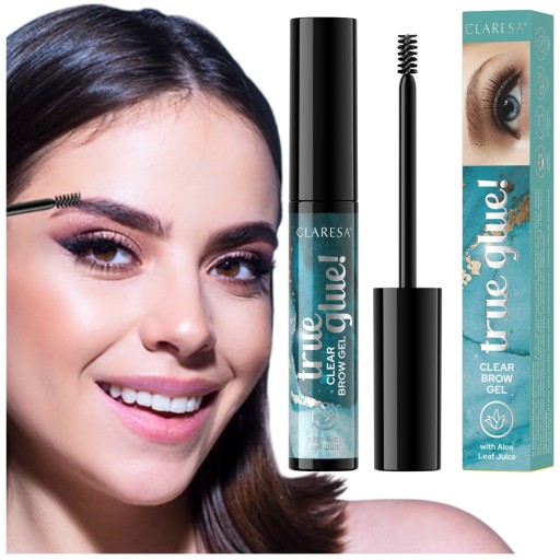 Claresa Gel laminácia obočia True Glue Transparentný gél na úpravu obočia