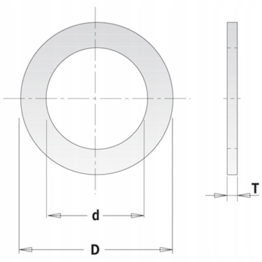 CMT Redukčný krúžok píly 30 mm až 20 mm