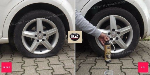 K2 TYRE DOKTOR 400ML SPREJ NA NÁHRADNÉ PNEUMATIKY