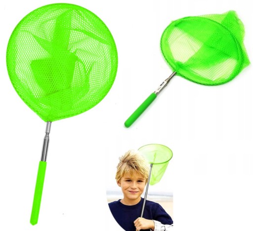 TELESKOPICKÁ SIEŤ NA HMYZ MINI PODBĚR NA MOTÝLY