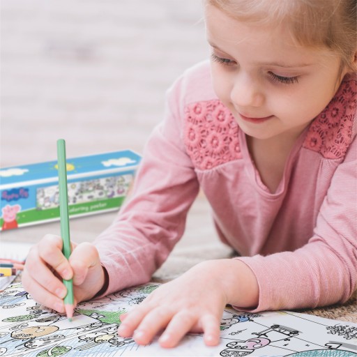 Omaľovánka Peppa Pig 200184 na rolke pre deti