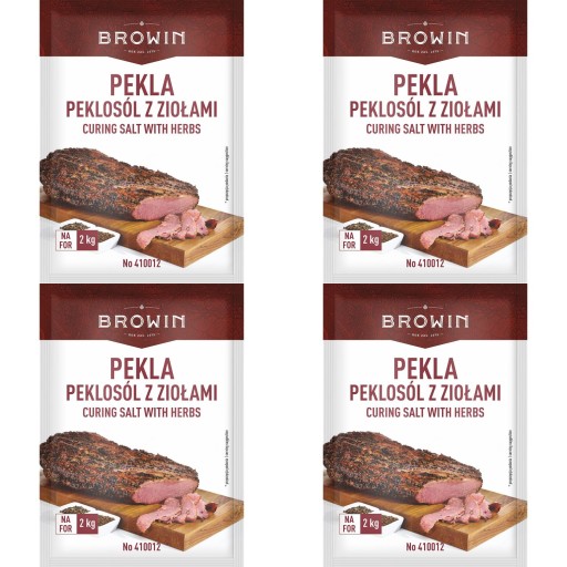 4x PERCINGOVÁ SOĽ + BYLINKOVÁ soľ na konzervovanie mäsa KORENIE