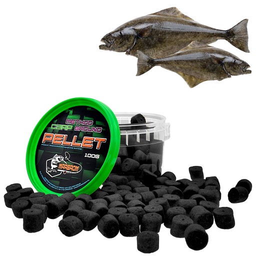 MARGROM HÁČKOVÁ PELETA 12mm 100g Halibut