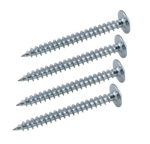 100 KS x Skrutka do dreva 4,0 x 45 mm