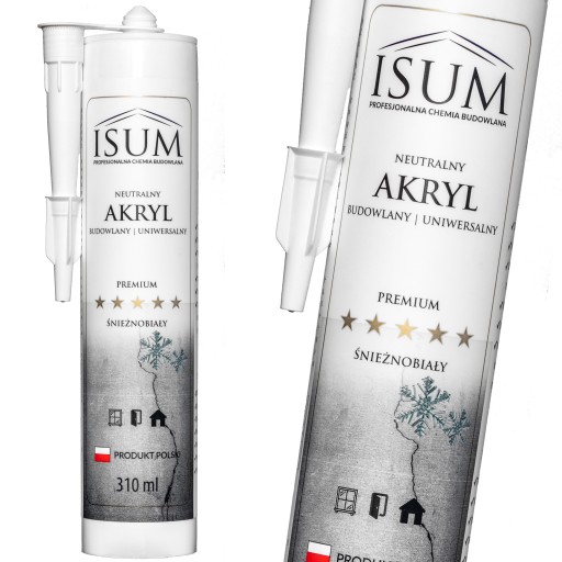 ISUM ACRYLIC 310ml - PREMIUM akrylový tmel