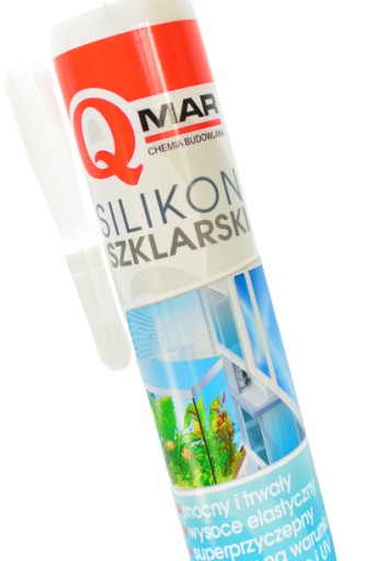 QMAR SKLO SILIKÓNOVÝ ČÍRY TESNENIE OKIEN
