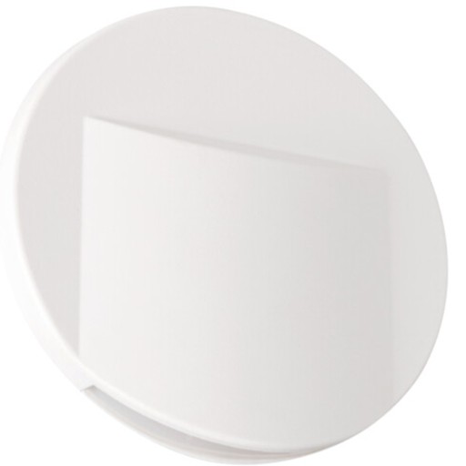 LED svietidlo na schodisko 3000K 15lm CIRCLE WHITE KANLUX