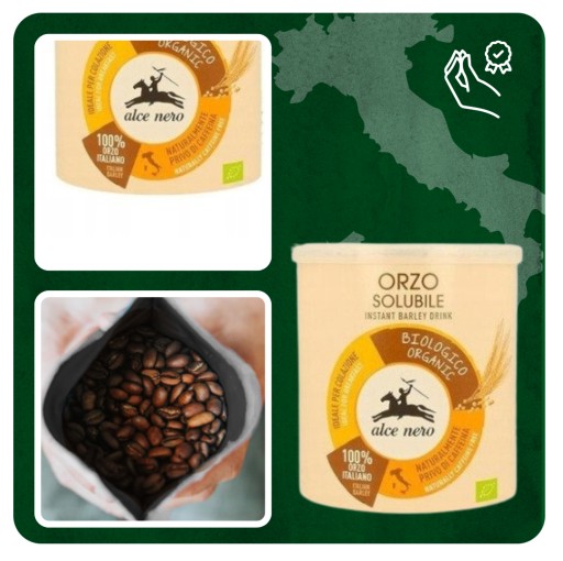Alce Nero Orzo Solubile Instant 125g obilná káva