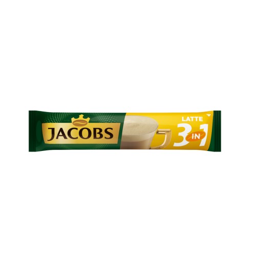 Jacobs Latte 3v1 instantná káva sáčok 3v1
