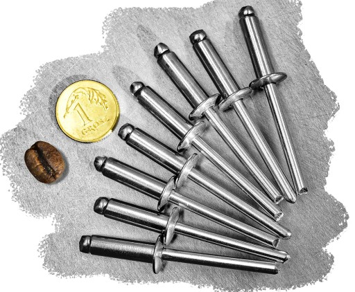 5x16 trhací nit z nehrdzavejúcej ocele INOX A2 7337 (10)