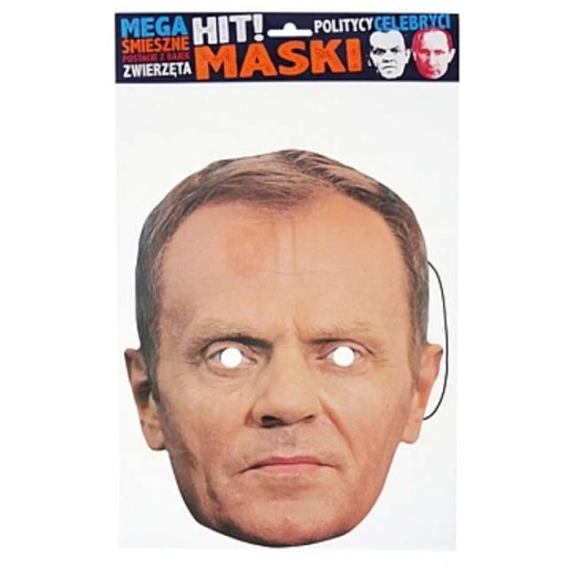 politický list MASKA DONALD TUSK prevlek