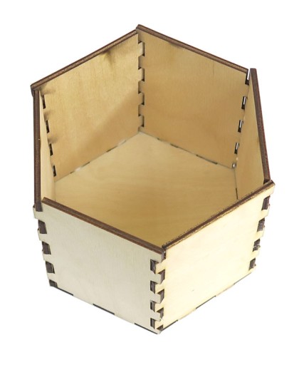ŠESTIHRANNÁ PREHLIADKA KRABIČKA 122x106x103mm DQ34