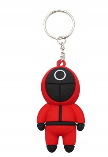 SQUID GAME KEYRING 6,8 CM! KOLESO