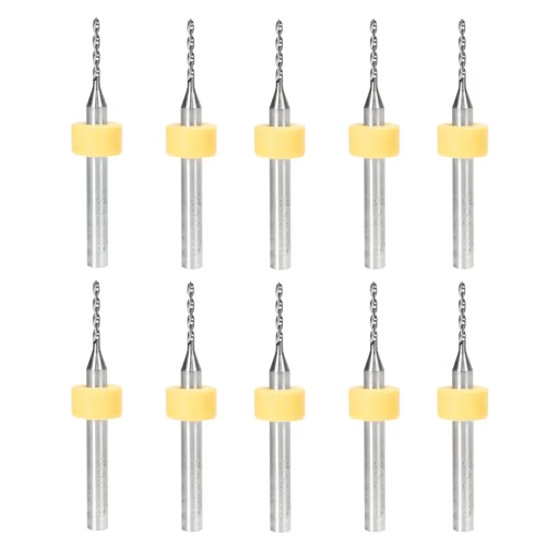 Mini PCB presný vrták 1,1 mm SADA 10 ks.