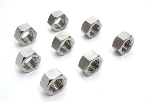 DIN 934 A2 M10 OBYČAJNÁ NEREZOVÁ MATICA Šesťhranná sada INOX (10)
