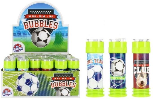 MYDLOVÉ BUBLINY FUTBAL MY BUBBLE 55 ML RÔZNE PREVEDENIA