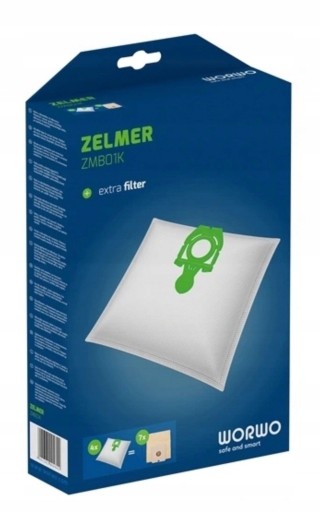 Zelmer syntetické vrecko do vysávača ZMB01K 4 ks.