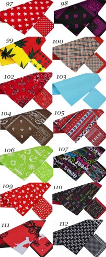 BANDANA Motor Harley Bavlna Veľká BANDAMA