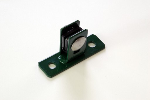 Rukoväť s nohou RAL 6005 zelená pre 3D panel