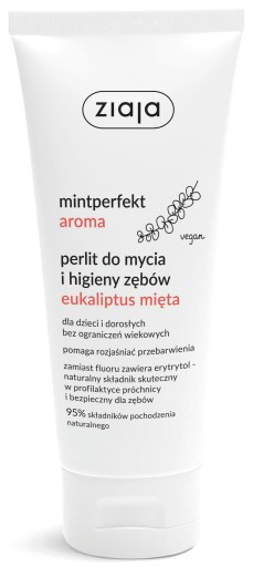 Ziaja perlit na čistenie a hygienu zubov eukalyptu