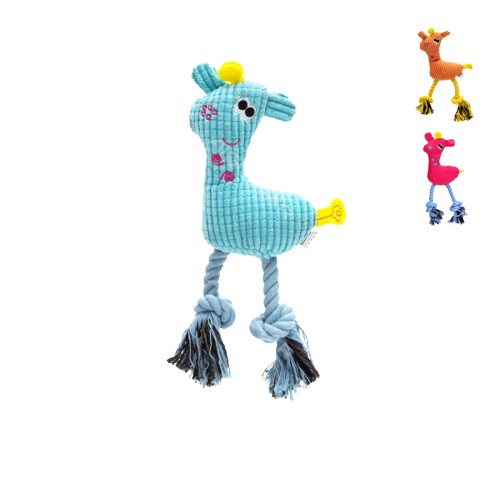 Šnúrka PLYŠOVÁ HRAČKA PRE PSA, maskot šteniatka, ťahák