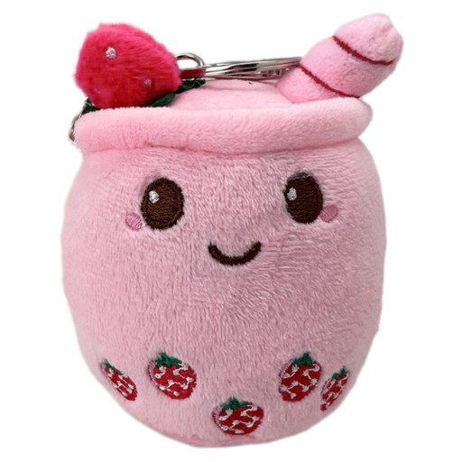 PLYŠOVÁ KĽÚČENKA BUBBLE TEA MASCOT kľúčenka 11cm