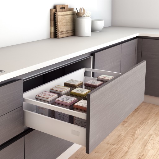 VERTEX L-450 EMUCA lišty zásuviek - biela