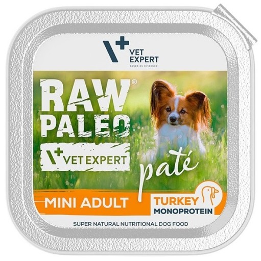 VetExpert Raw Paleo Pate mini dospelá morka 150 g