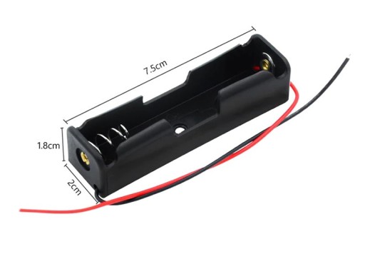 863 Košík na 1x 18650 Li-ion akumulátor
