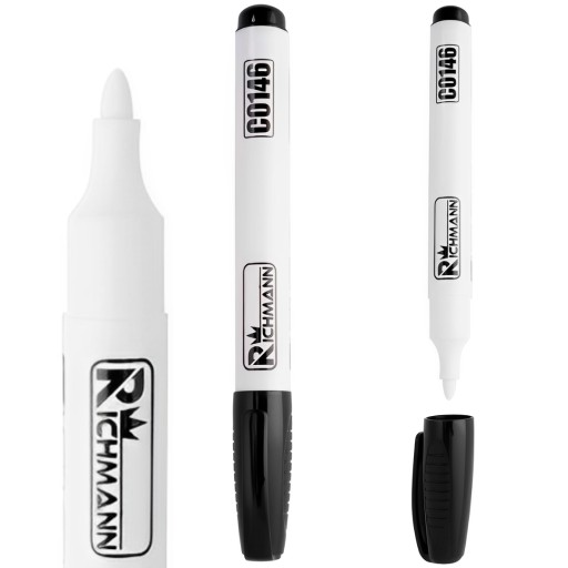 STAVEBNÝ ZNAČOVAČ HRUBÝ BIELY 2MM RICHMANN C0146